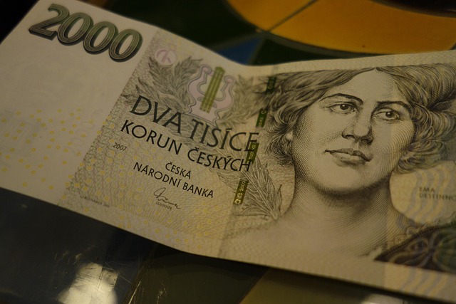 peníze koruny